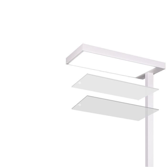 Floor standing luminaire