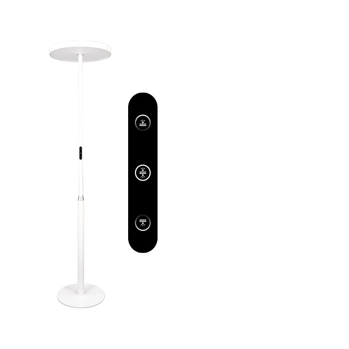 Around freestanding luminaire